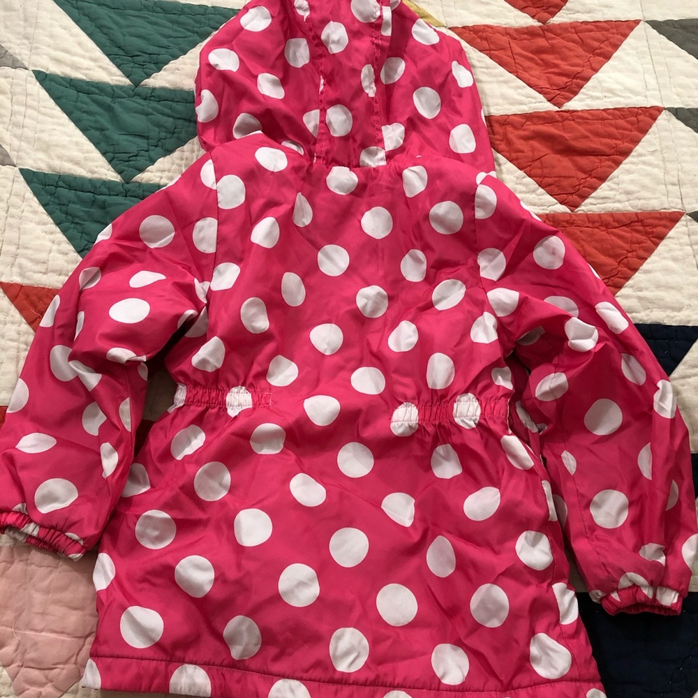 Carter Girls Raincoat with Fleece Lining, 5/6